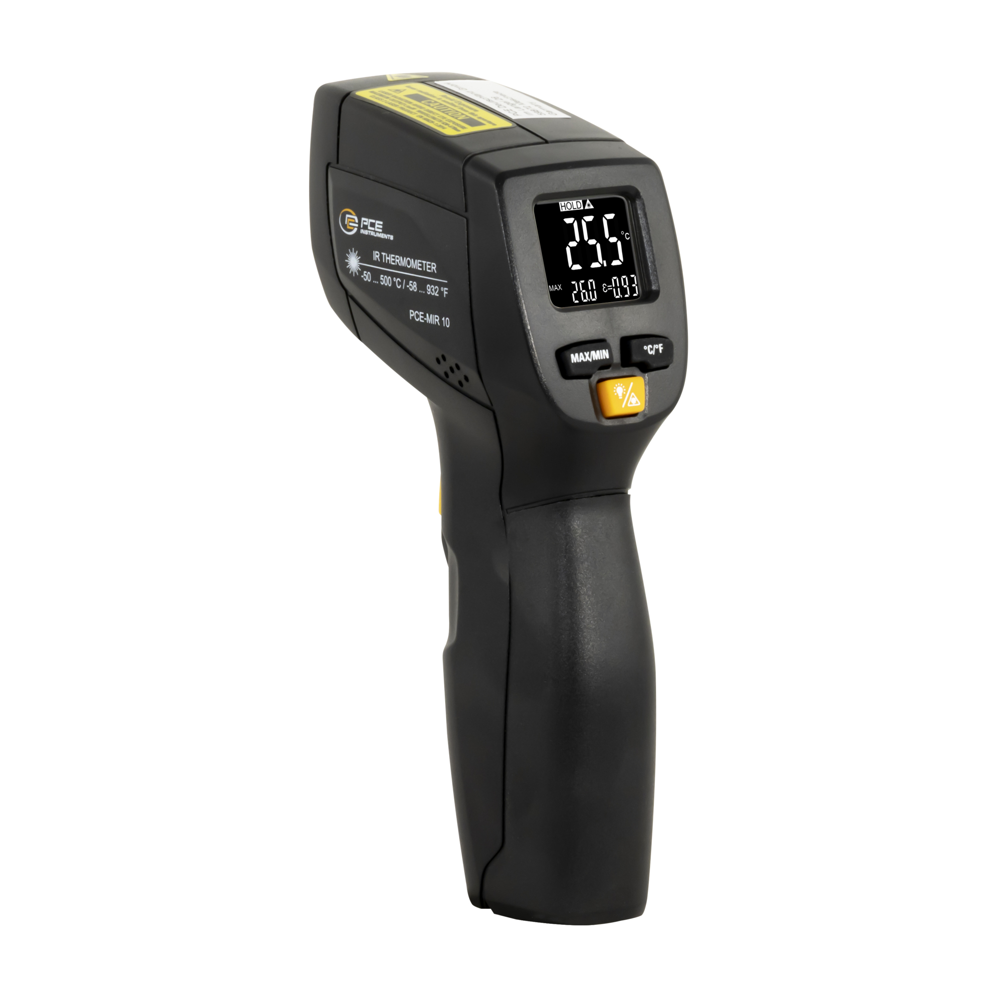 PCE Infrared Thermometer — -5°C to +5°C, ±2% Accuracy, Model# PCE-MIR 10